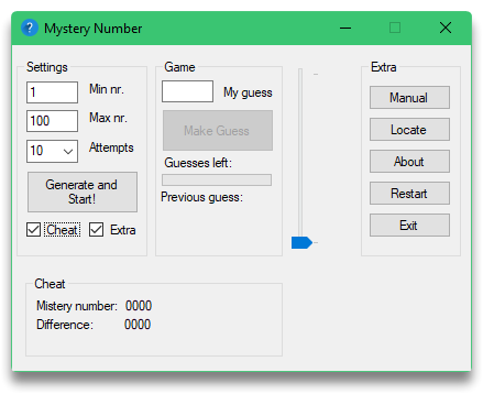 Mystery number Mystery number preview